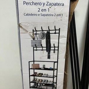 Perchero y Zapatera 2 en 1 DecoTeam para Armar - imagen 3