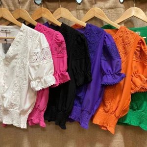 Lote de Blusas y Remeras de Dama Variadas - imagen 6