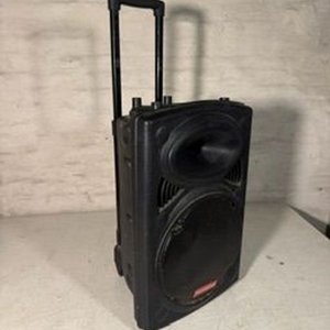 Lote siguiente: Parlante Bluetooth Telefunken Profesional Audio con Ruedas y Manija