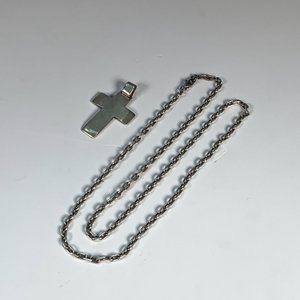 Crucifijo de Plata con Cadena - imagen 1