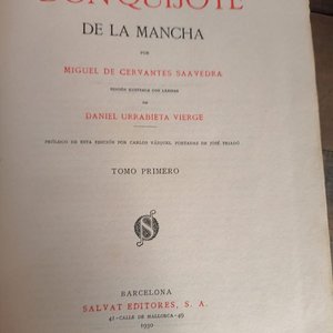 El Ingenioso Hidalgo Don Quijote de la Mancha - Obra Completa 2 Tomos Salvat Edición Ilustrada - imagen 4
