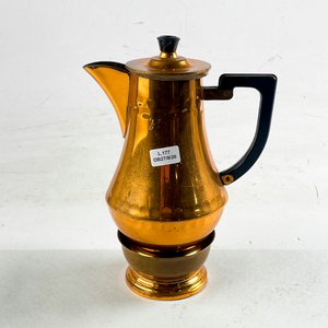 Lote siguiente: Juego de Cobre: Tetera con Base y Tapa