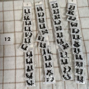Lote anterior: 48 Pares de Aros de Acero Inoxidable Oscuro para Mujer