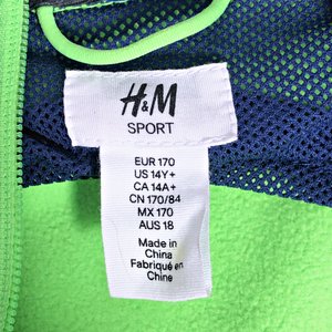 Campera H&M Sport Azul para Niño Talle 170 - imagen 5