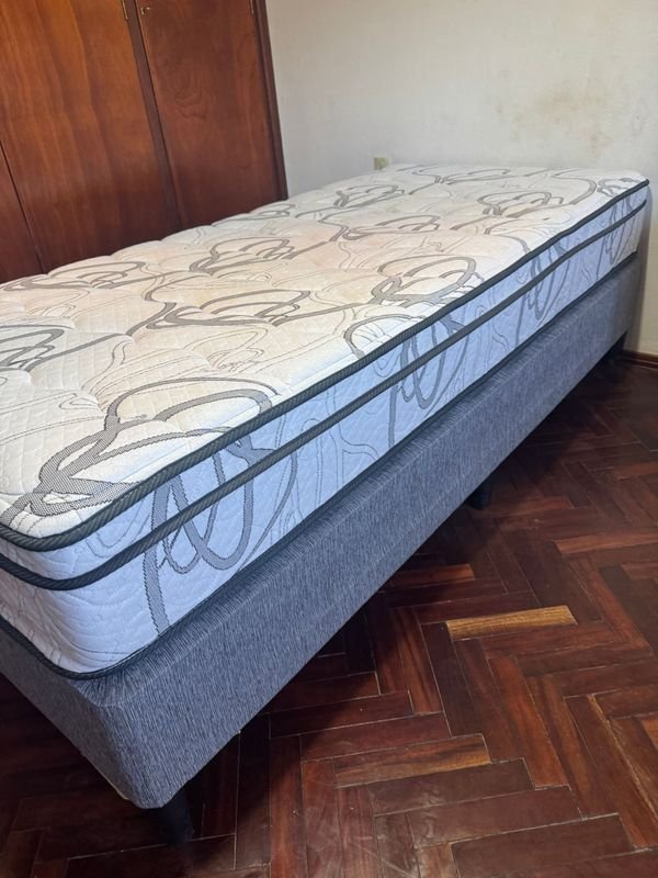 Sommiere de una plaza como nuevo, excelente condición - imagen 3