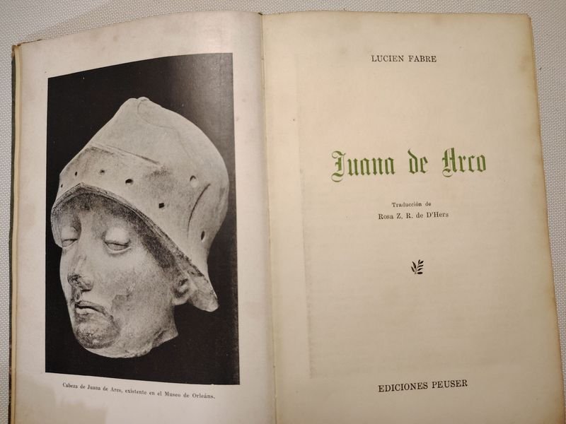 Libro de Juana de Arco, edición de 1955 - imagen 2