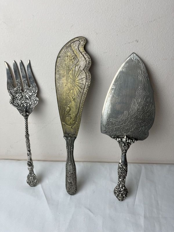 Piezas de servir de plata - imagen 3