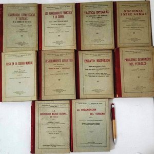 Lote anterior: Lote de 10 Libros "Círculo Militar-Biblioteca del Oficial" Colección General Berisso