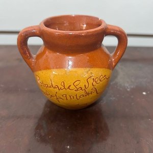 Lote de 4 Vasijas y Jarritas de Cerámica Artesanal - imagen 4