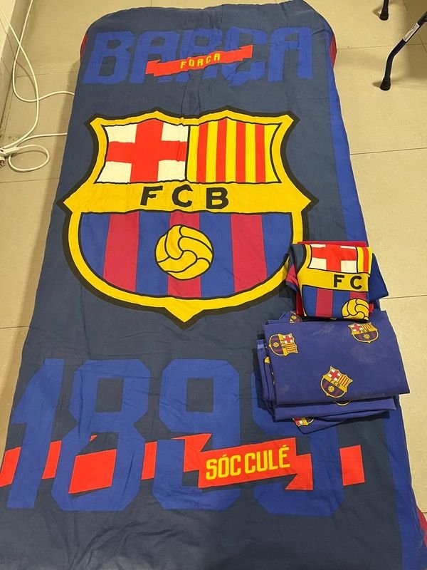 Acolchado y Juego de Sábanas FC Barcelona Oficial