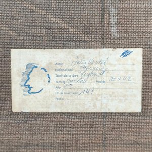 Obra Abstracta "Exposición Municipal" de Julio Verdié, Técnica Mixta (1973) - imagen 7