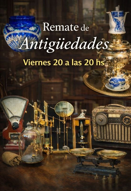 ¡Descubre la colección de antigüedades más exclusiva! Instrumentos franceses, muebles y accesorios e