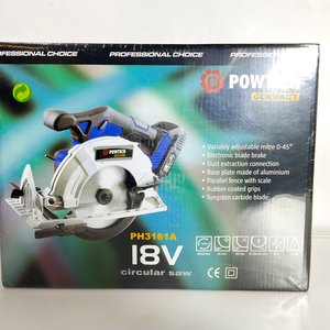 Sierra circular Powtech 18 V - imagen 1