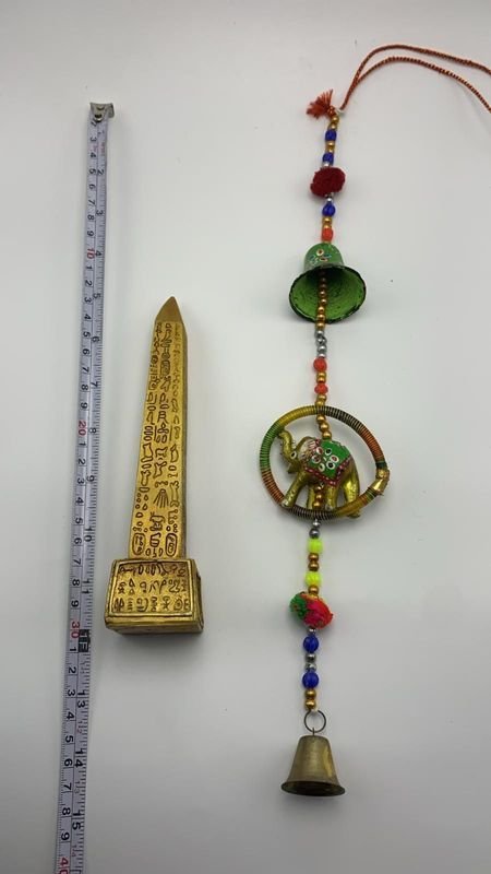 Adornos de metal y vidrio - imagen 2