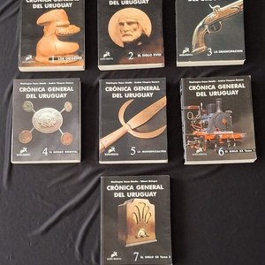 Colección Completa Crónica General del Uruguay: 7 Tomos de Historia Nacional - imagen 2