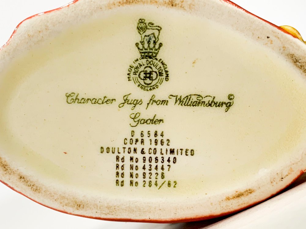Jarra de porcelana Royal Doulton Gaolier - imagen 4