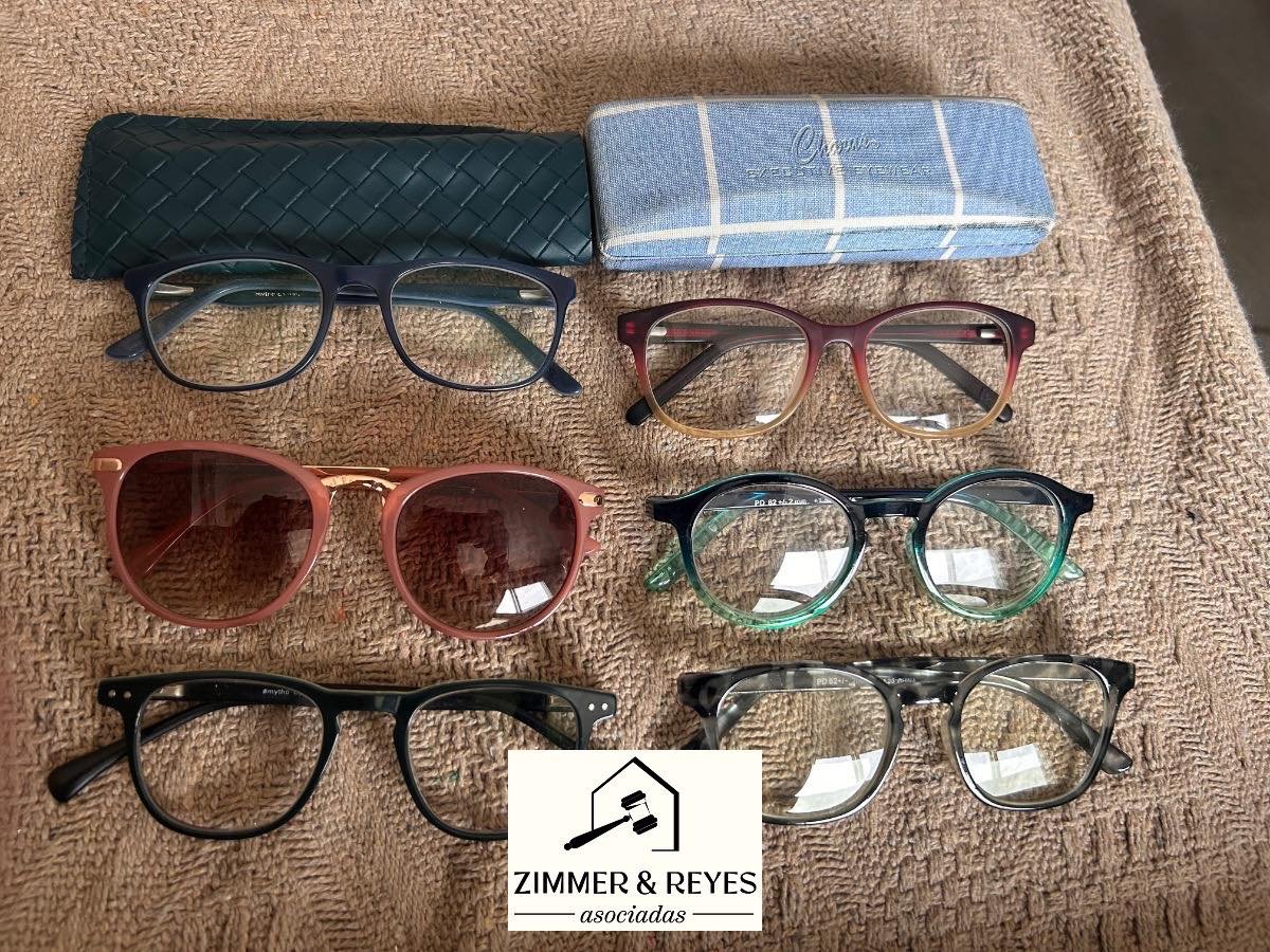 Seis Armazones de Lentes Ópticos y de Sol