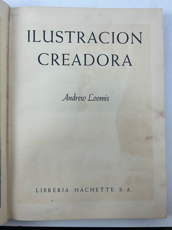 Ilustración creadora por Andrew Loomis - Librería Hachette 1951 - imagen 2