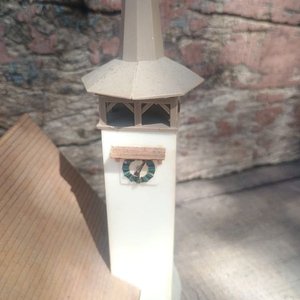 Maqueta Iglesia Pueblo Miniatura Modelismo Ferroviario - imagen 3