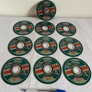 Lote siguiente: Discos de Corte TOTAL para Metal e Inoxidable (Pack de 10)