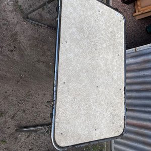 Mesa Plegable Tipo Picnic Metálica - imagen 2