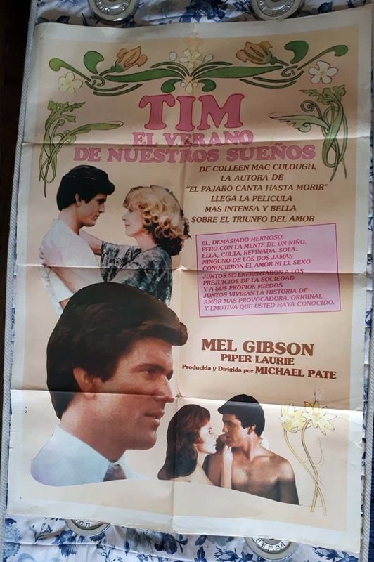 Poster Original "Tim: El Verano de Nuestros Sueños" Mel Gibson 1979