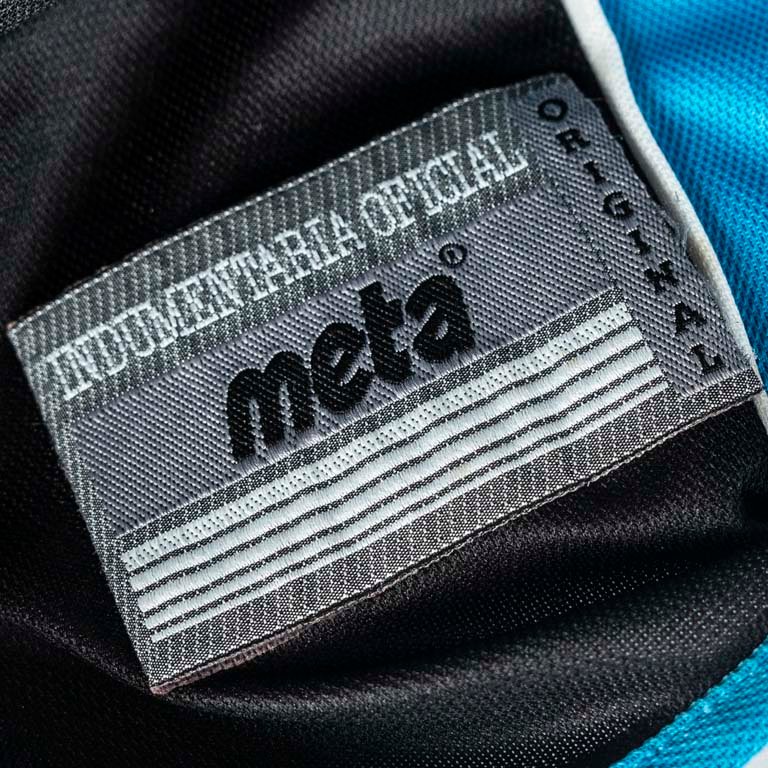 Camiseta de Cerro oficial de tienda marca meta N°10 segunda equipación del año 2001 - imagen 3