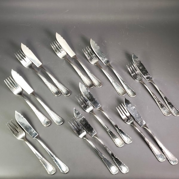Juego de Cubiertos para Pescado Prata Wolff, 18 Piezas - imagen 1