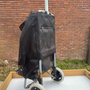 Carrito de Compras Plegable con Diseño Cuadros - imagen 3