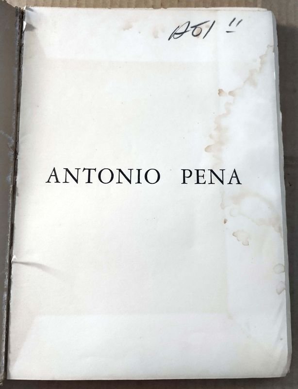 Libro de Antonio Pena - Su Vida y su Obra - imagen 2