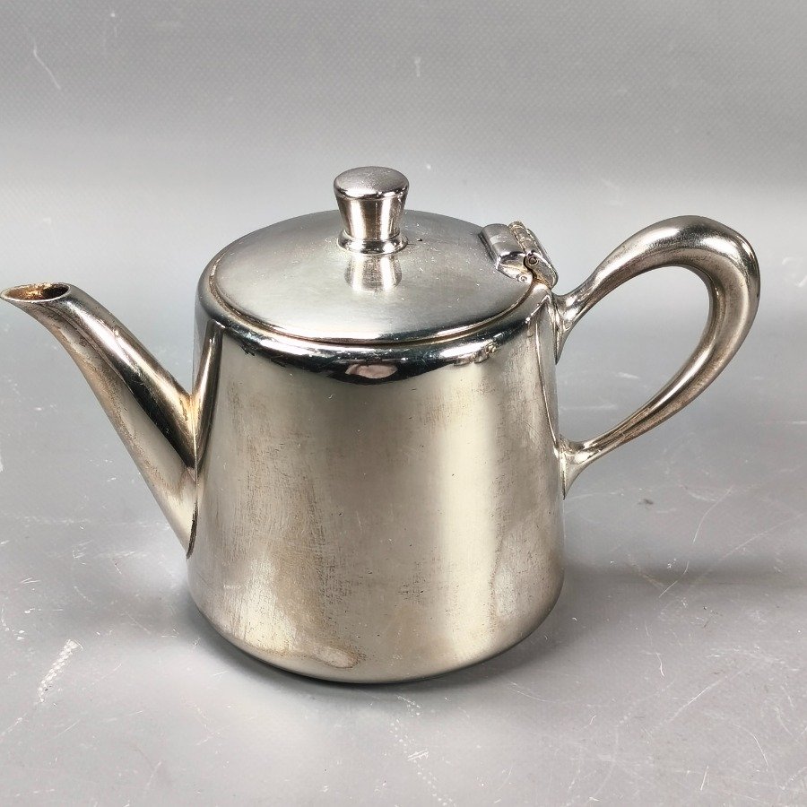 Servicio de té y café Christofle en plata - imagen 7