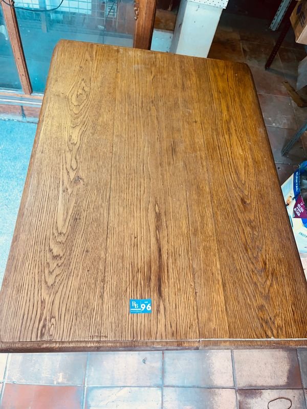 MESA DE ROBLE EN BUEN ESTADO - imagen 2