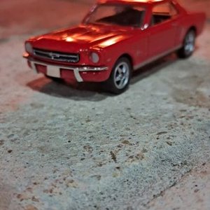 Réplica de Auto Clásico Rojo Metálico - imagen 2