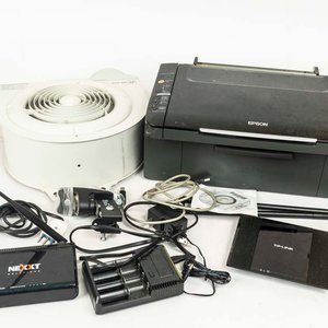 Lote de Impresora Epson, Routers TP-Link y Extractor de Aire - imagen 2