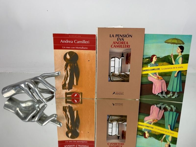 Tres libros de Andrea Camilleri editorial Salamandra - imagen 1