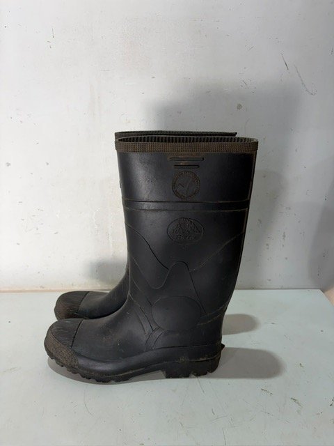 Botas de Goma Negras Talle 45