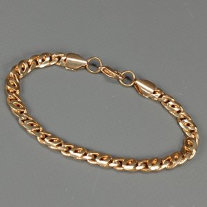 Pulsera Dorada y Dos Prendedores Vintage con Piedras Sintéticas - imagen 4