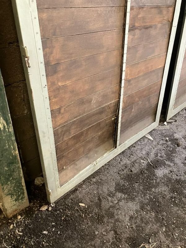 Puertas de garaje en hierro y paneles imitación madera - imagen 6