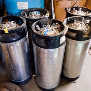5 Barriles de Cerveza de Acero Inoxidable (5 Galones / 19 Litros) - imagen 1