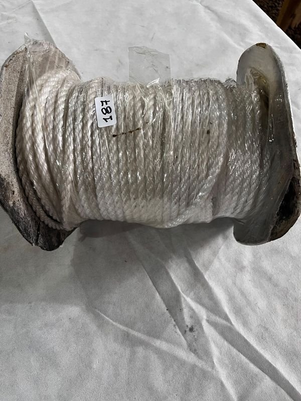 Bobina de Cuerda de Nylon Blanca