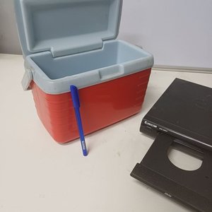 Reproductor DVD Eurocom y Mini Conservadora Roja - imagen 7