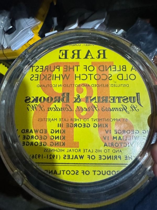 Cenicero Grande de Vidrio Grueso Estilo Plato
