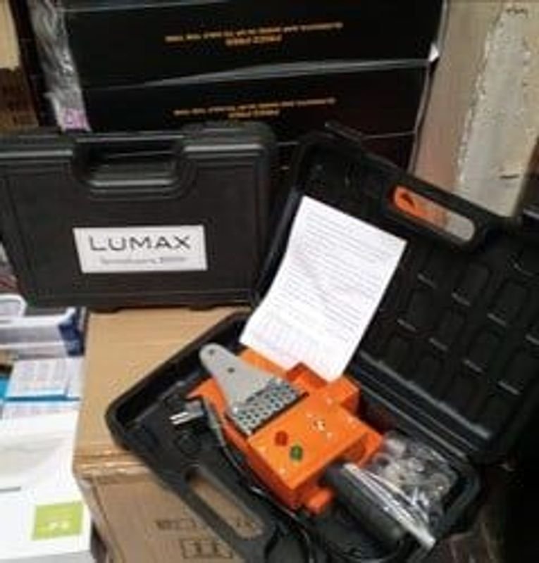 Termofusora 800W con Kit de 3 Boquillas y Soporte - imagen 2
