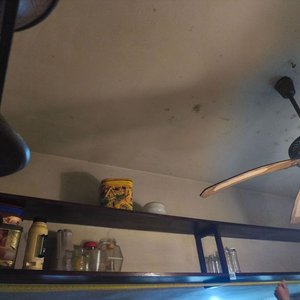 Vinera Plegable de Madera con Repisa de Cocina - imagen 2