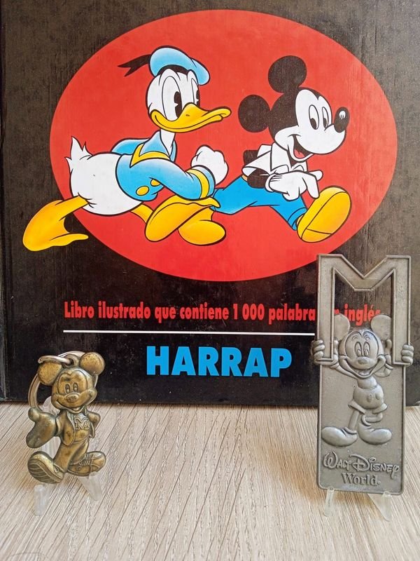 Libro de Disney en Inglés y Español con Llaveros Originales - imagen 2