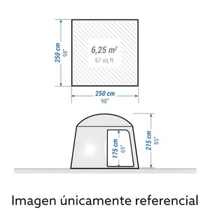 Refugio Arpenaz Quechua para 6 personas - imagen 2