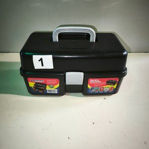 Caja Organizadora Negra "Maleta Multiuso" con 2 Bandejas - imagen 2