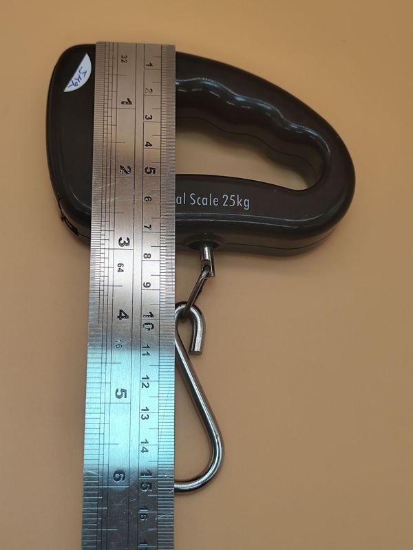 Balanza de pesca a pilas digital con capacidad de 25 kg - imagen 5