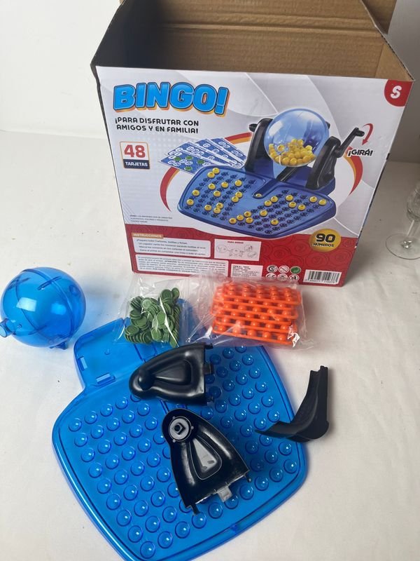 Juego de Bingo con Tarjetas y Bola - imagen 2