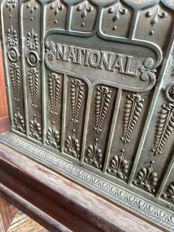 Caja Registradora Nacional 1912: Una Joya de la Historia en Excelente Estado - imagen 7